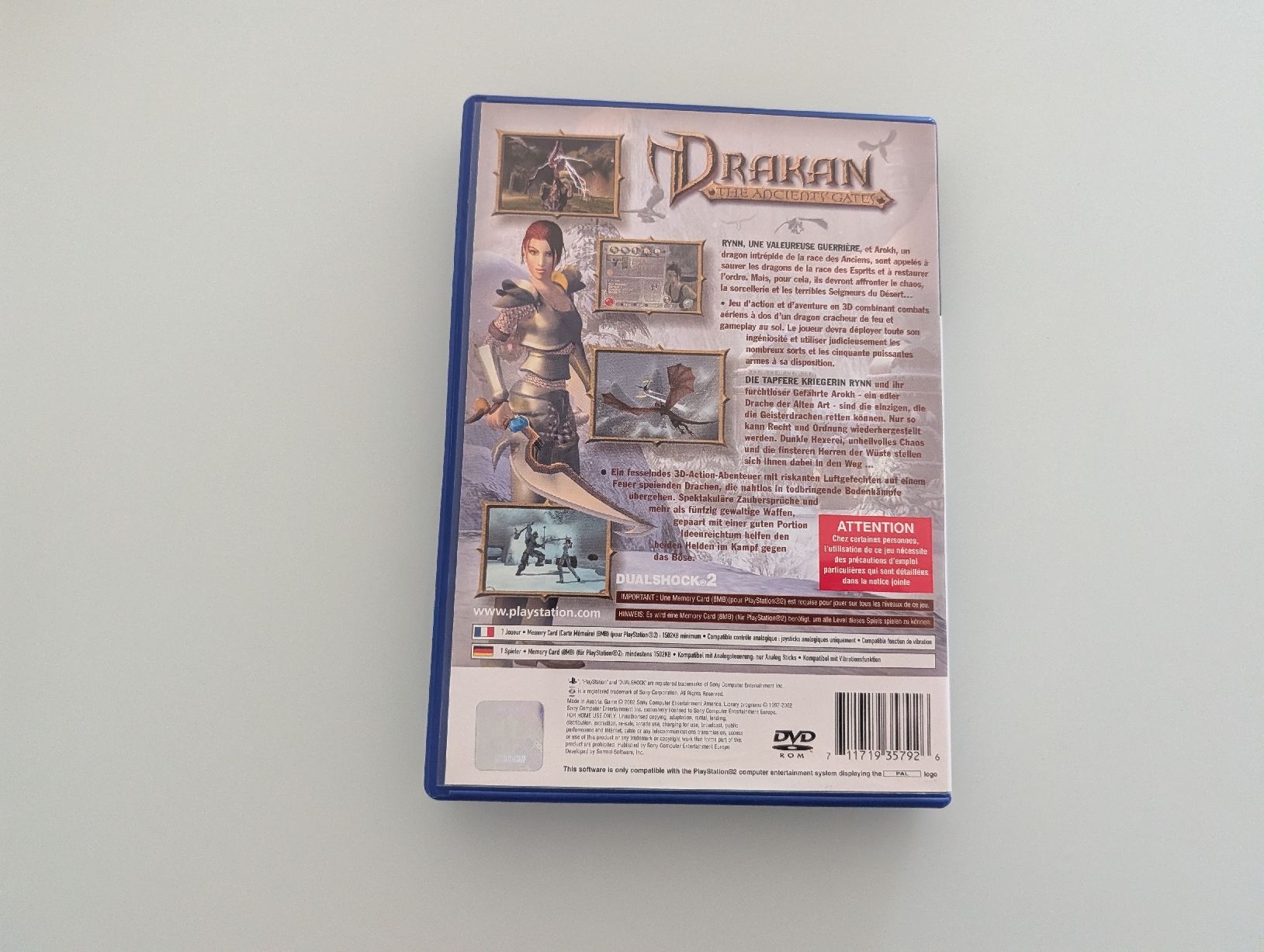 Sony Giochi: Drakan The Ancient's Gate (PS2) – Usato da Winterthur venduto da sax8400 2