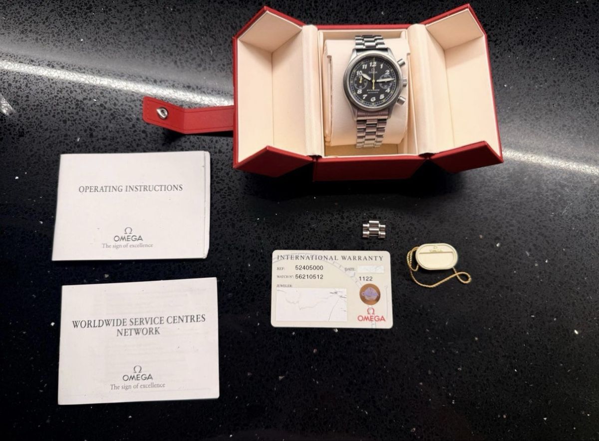 Omega Montres: Montre Omega Dynamic Chronographe full set – D'occasion à Versoix par Rambo_Watch_Sarl 2
