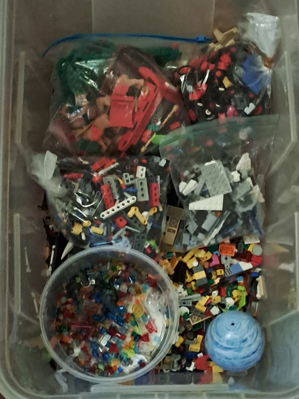 Lego Spielzeuge: ca. 7,5Kg Lego Netto  – Gebraucht aus Kestenholz von Knox1973 2