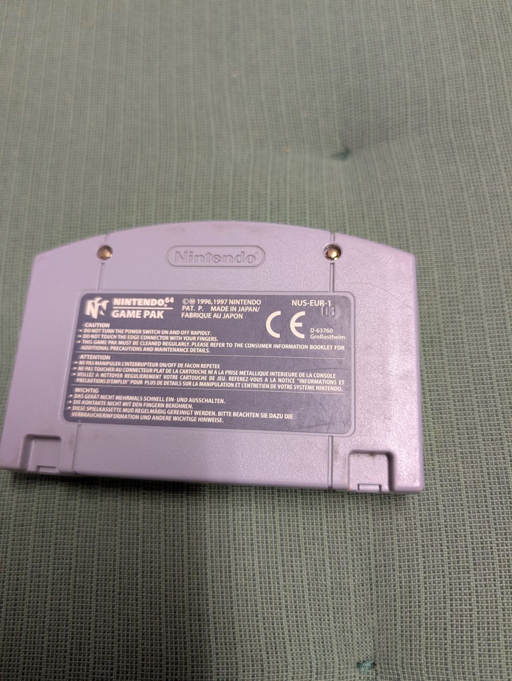Giochi: Olympic hockey 98 Nintendo 64 – Usato da Giubiasco venduto da Ticinerd 1