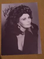 Sophia Loren  - original signiert Autogrammkarte