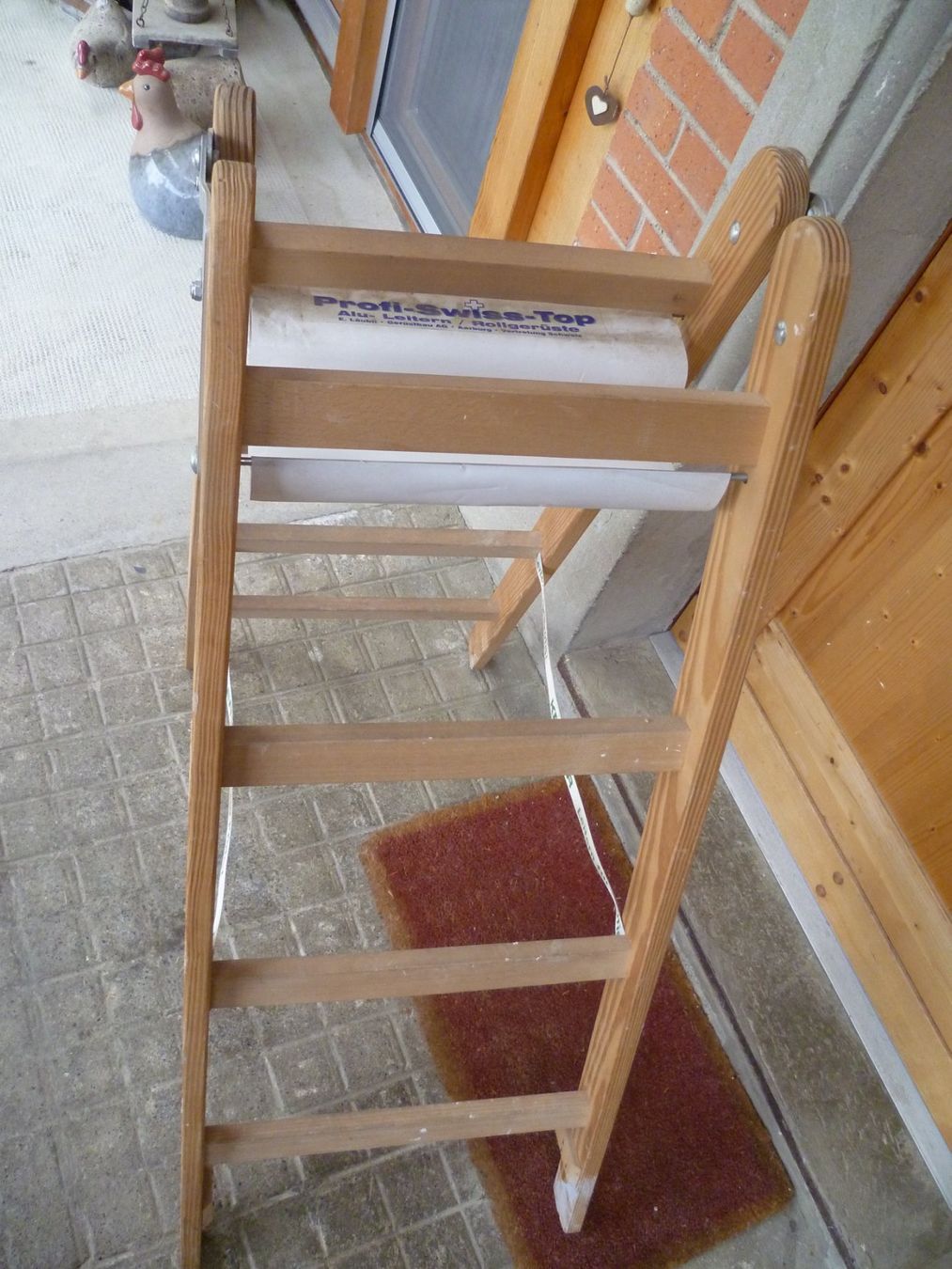 Scale: Holzleiter Malerbockleiter 2 X 4 sprossen – Usato da Melchnau venduto da Lumax0 1