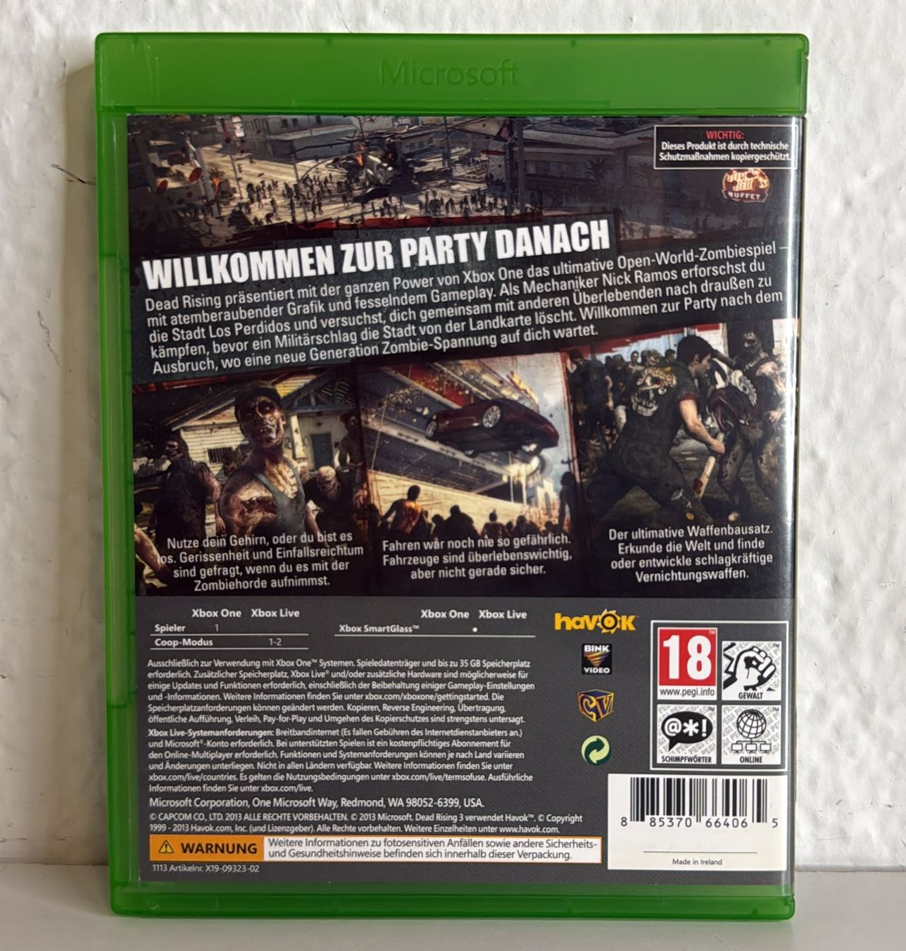 Giochi: Xbox One Spiel Dead Rising 3  – Usato da Ehrendingen venduto da lax21 1