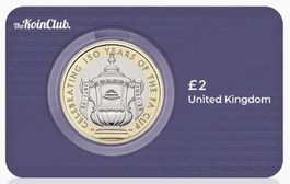 UK - 2 Pounds - The FA Cup 2022 UNC Coin Card