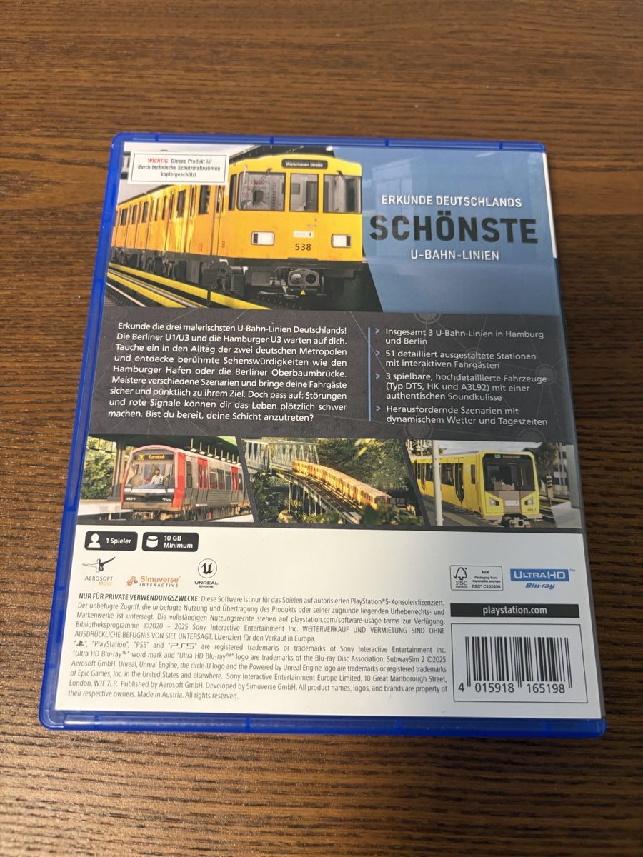 Spiele: Subway Sim 2 – Neu (gemäss Beschreibung) aus Seewen SZ von fra_9zbs 1
