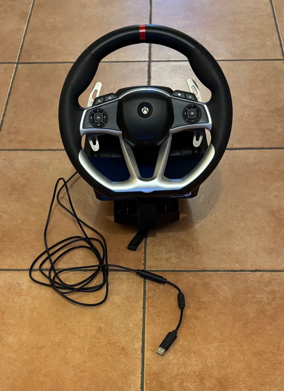 Giochi: Hori Force Feedback DLX Lenkrad schwarz Xbox – Usato da Wetzikon ZH venduto da Rnanu 1