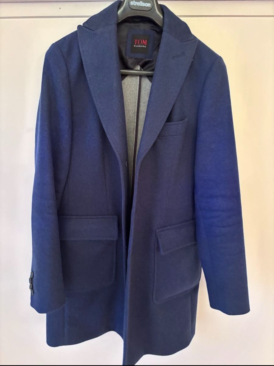 Manteaux: Tom Rusborg Wool Coat, Size 48, Elegant Winter Style! – D'occasion à Zürich par Grothschild 2