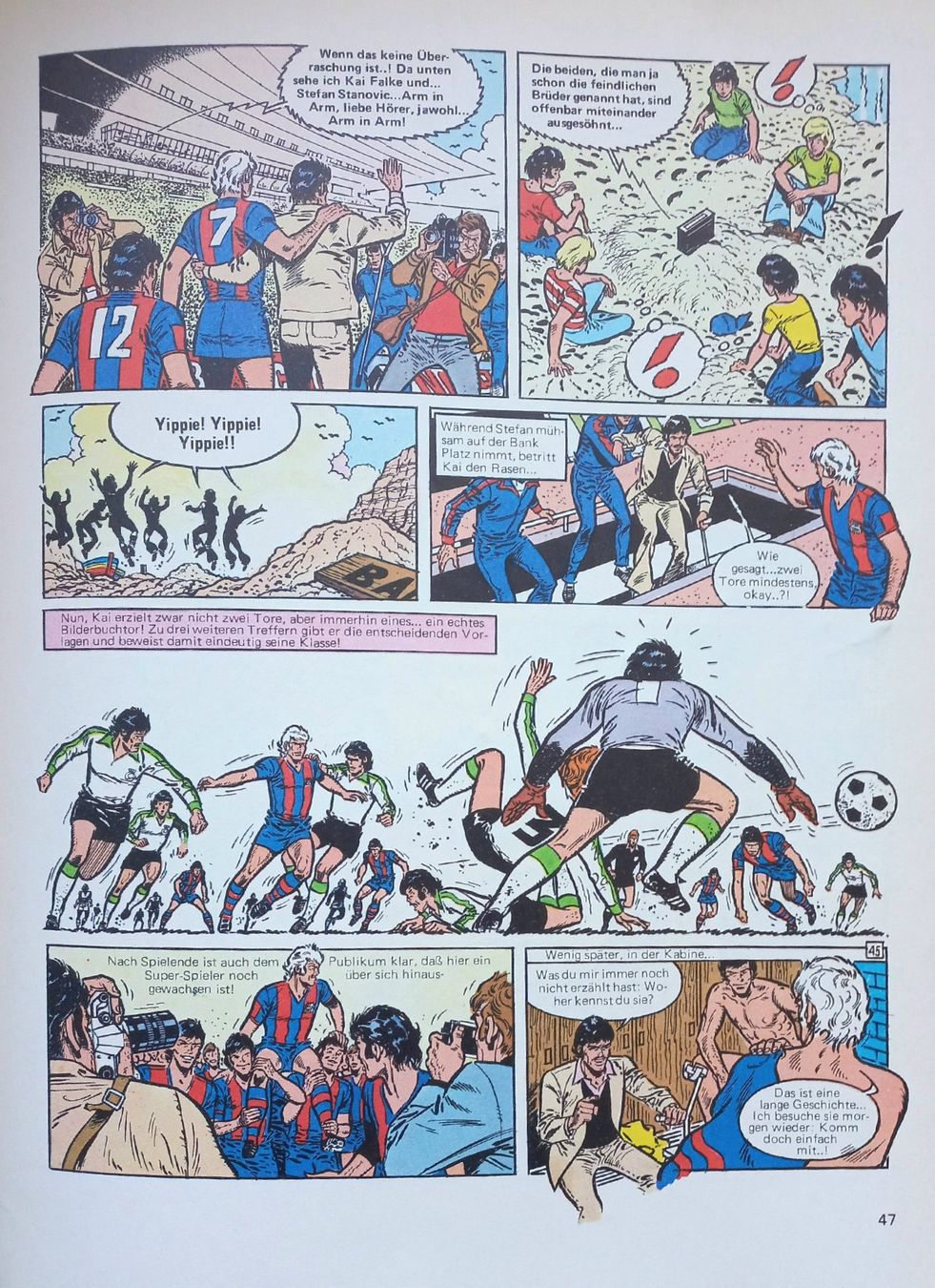 Fumetti: Comic - Kai Falke 1 - Kai bleibt am Ball – Usato da Niederuzwil venduto da lubimaja 3