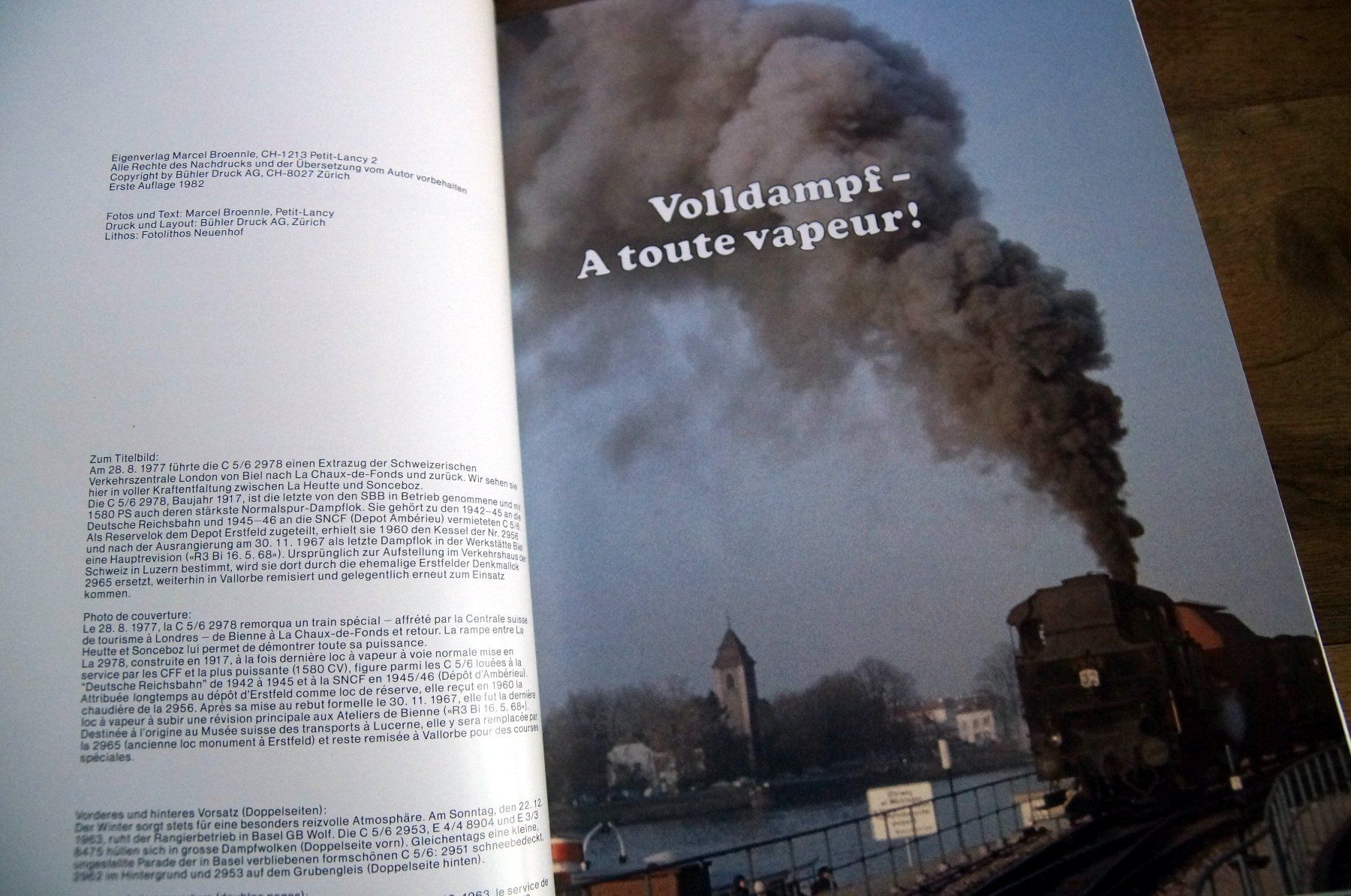 Libri: Volldampf - A toute vapeur! – Usato da Schönenwerd venduto da Steidi 1