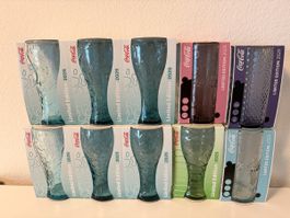 Mc Donalds Coca-Cola Gläser Set 2025 und 2026 neuwertig