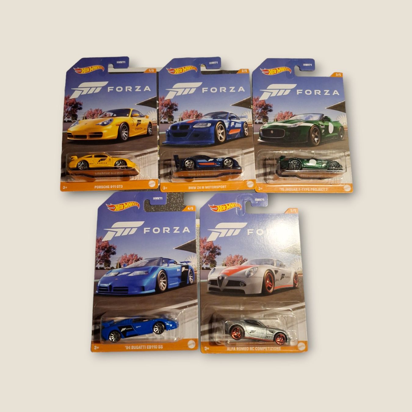 Hot Wheels Modellini d'auto: komplettes Set Hot Wheels Forza 2023 – Nuovo e nell'imballaggio originale da Adlikon venduto da Mmartin0