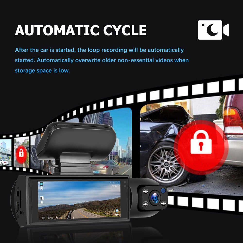 Action Cam: Weitwinkel-Auto-DVR-Recorder High-Definition-Nachtsicht – Nuovo e nell'imballaggio originale da Genève venduto da Top-Trend 6
