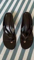 Sandalen Kitten Heel, dunkelbraun & neu! Grösse 29