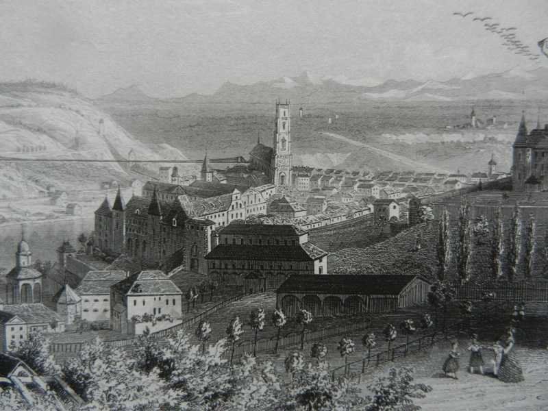 Stiche: Fribourg Freiburg – Gebraucht aus Risch von Rischli15 1