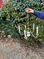LEUCHTER IM SHABBY CHIC STYLE AUS METALL