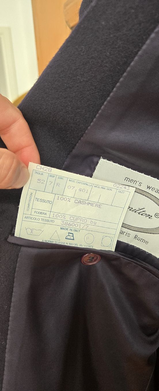 Jacken: Hamilton Cashmere Jacket 52 IT. – Neu (gemäss Beschreibung) aus Zollikerberg von Thrisha 4