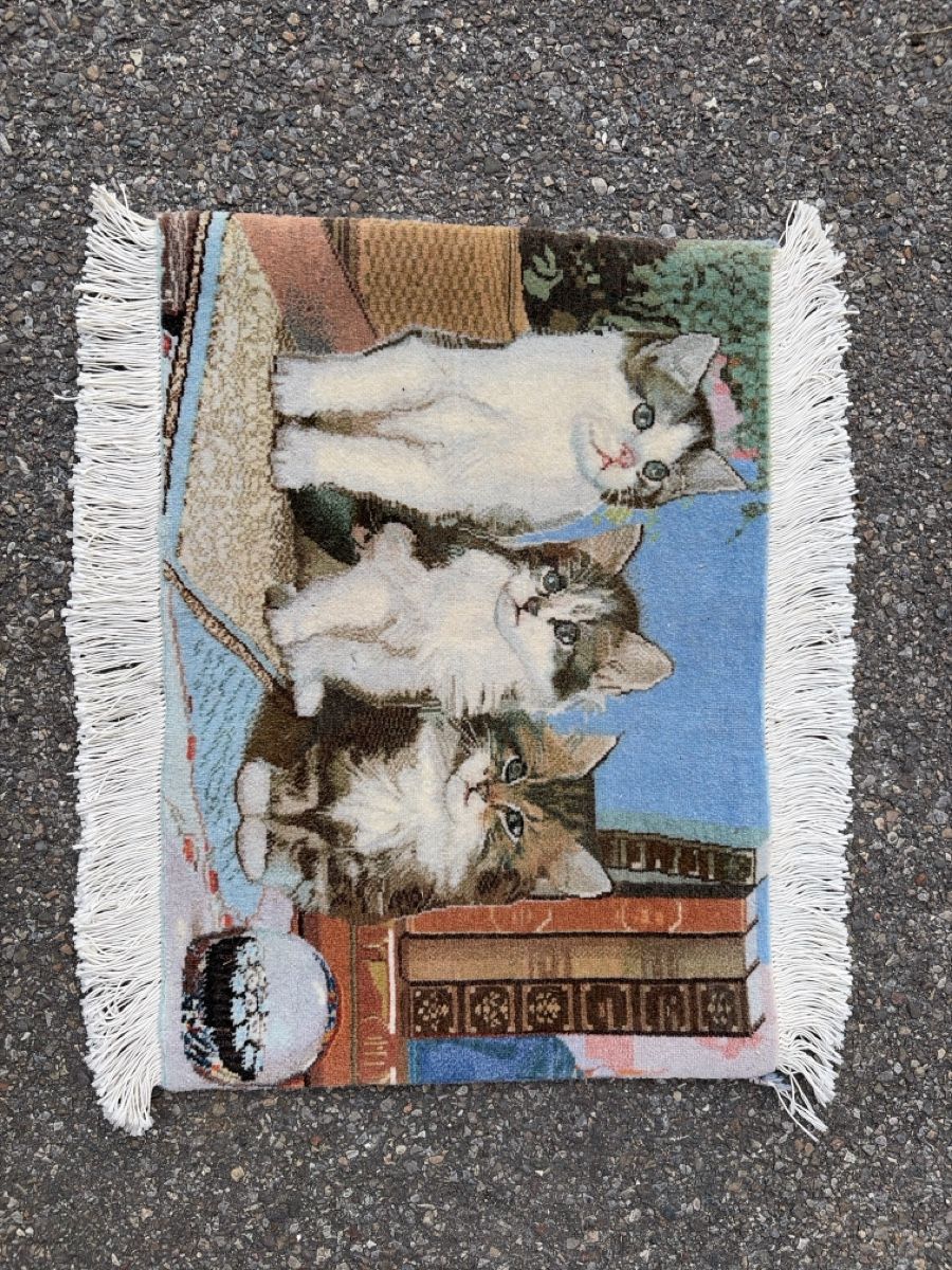 Teppiche: Tabriz Iran Katzen Motiv  – Neu (gemäss Beschreibung) aus Wängi von Tesimo 6