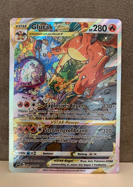 SWSH262 Promo Glurak VSTAR DE Pokemon Charizard | Kaufen Auf Ricardo