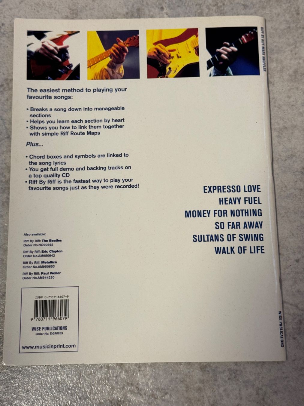 Libri: Riff by Riff: Mark Knopfler – Usato da Kaiseraugst venduto da Drasa 1
