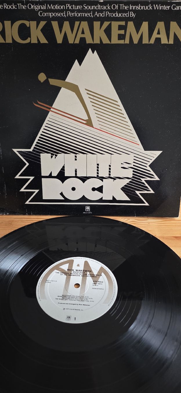 Dischi in vinile: Rick Wakeman - White Rock  1976 G,G – Usato da Yvonand venduto da RF-VINYL