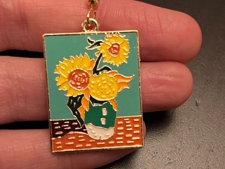 Ohrringe & -stecker: Ohrringe Sonnenblumen – Neu (gemäss Beschreibung) aus Gams von Mariawicca 2