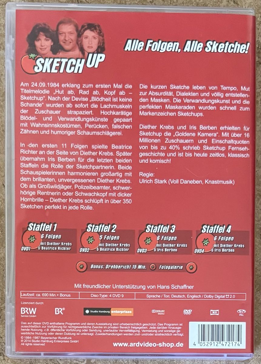 Alle DVDs: SKETCH UP – Neu (gemäss Beschreibung) aus Dietikon von AndreaSch01 1