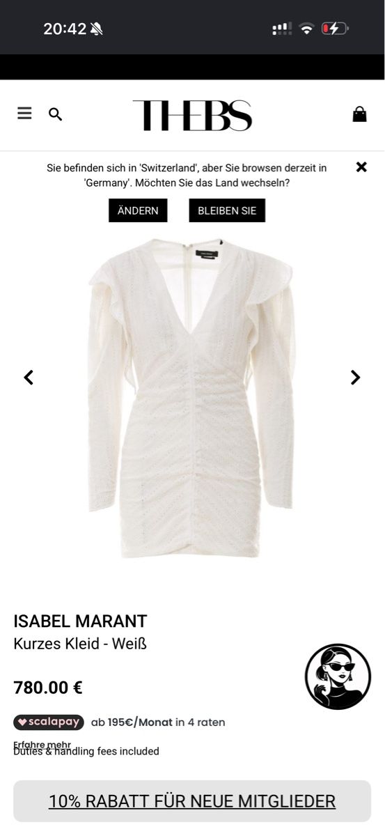 Vestiti: Kleid Isabel Marant – Usato da Zürich venduto da MariiiaR 5