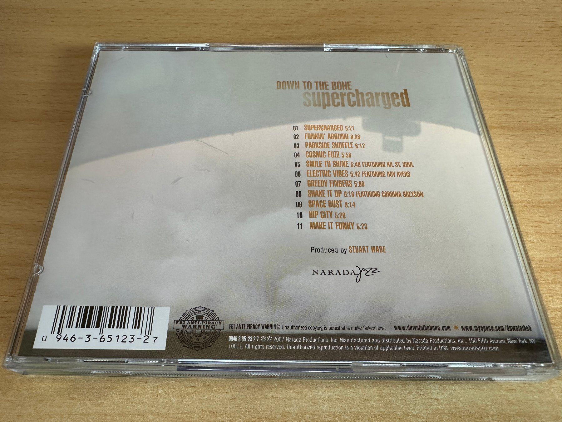 CD: Down To The Bone – Supercharged – Usato da Rikon im Tösstal venduto da Alpenmutz 1