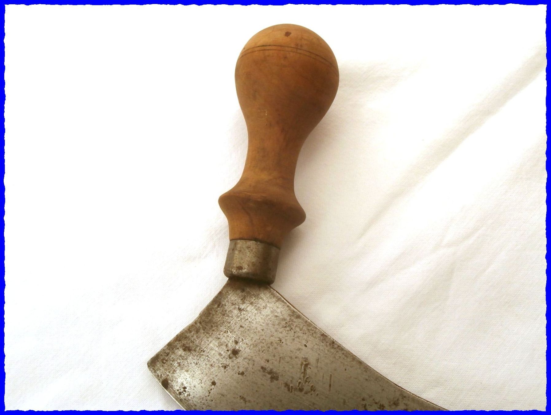 Posate: antikes WIEGEMESSER - Kräutermesser - gemarkt "WG" – Usato da Worblaufen venduto da Re_mo81 2