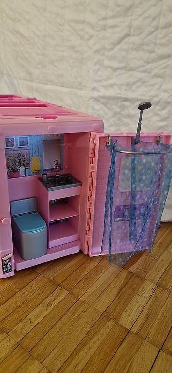 Case e mobili per bambole: Barbie 3-in-1 Traumcamper – Usato da Riehen venduto da nba_9g9j 4