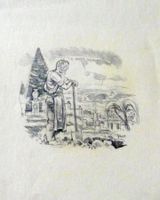 Otto Baumberger (1889-1961) Grafiker - Originalzeichnung