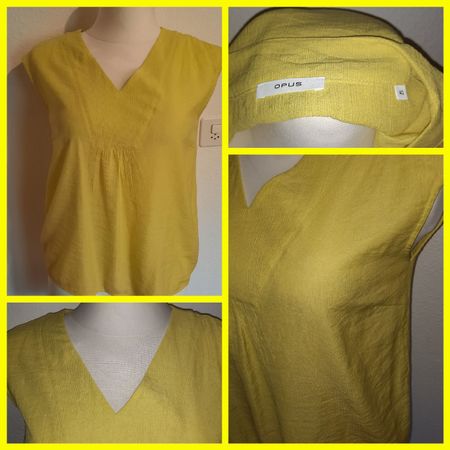 ***OPUS*** Bluse gelb Gr 40