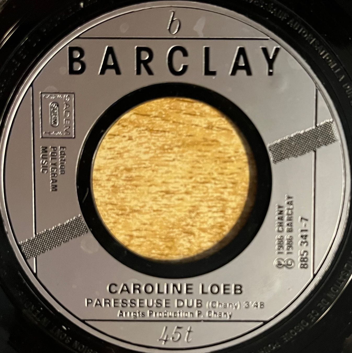 Schallplatten: CAROLINE LOEB - C'EST LA OUATE – Gebraucht aus Bussigny von vinyl-pas-cher 3