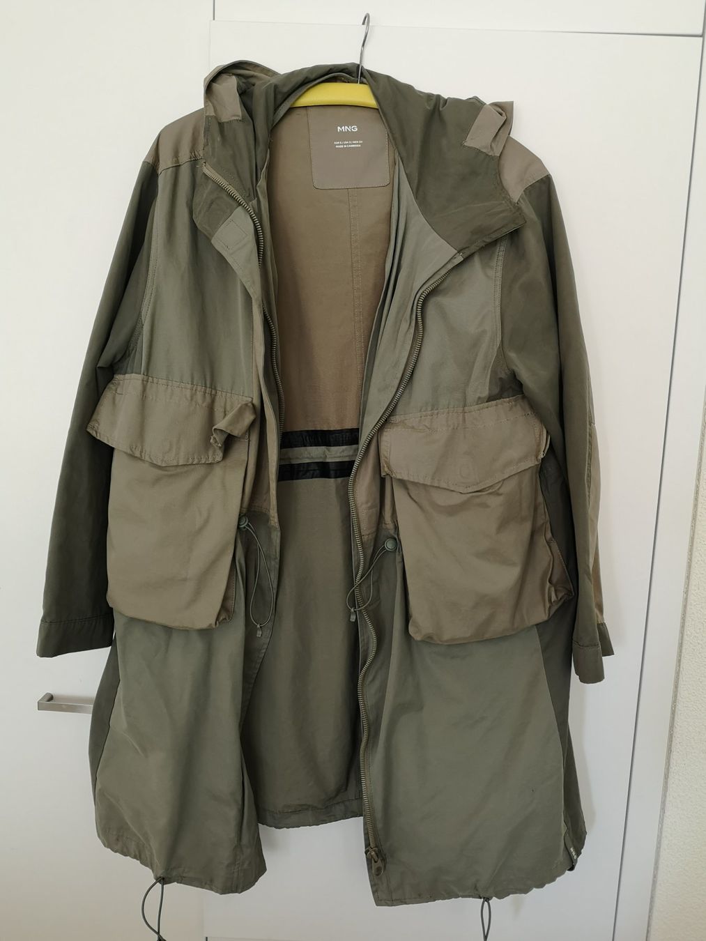 Mango Giacche: Mango Safari Parka khaki S 36 – Usato da Uster venduto da b4x_ric 8