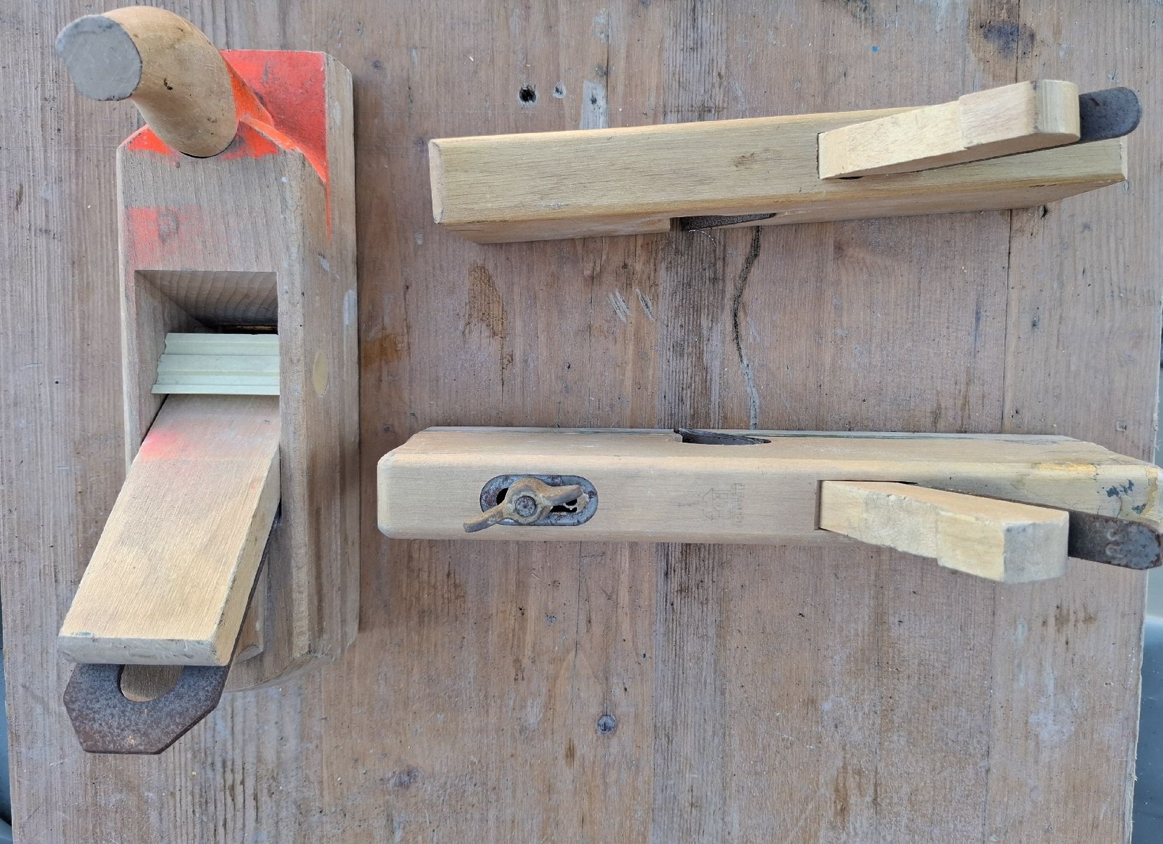 Tutti gli attrezzi: 3 Stück Holzhobel- Set – Usato da Hünenberg venduto da extradesale 1
