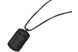 Akzent Edelstahl 316L Venezianerkette mit Anhänger 61cm IPsw