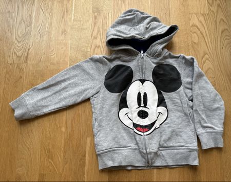 H&M Disney - Sweat à capuche Mickey, taille 98/104