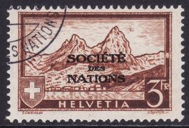 Dienstmarke SDN SBK-Nr. 56 (Gebirgslandschaft 1937)
