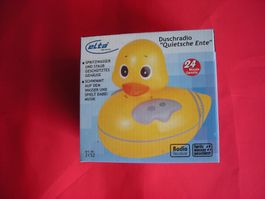 Radio "Ente" schwimmt auf dem Wasser und macht Musik