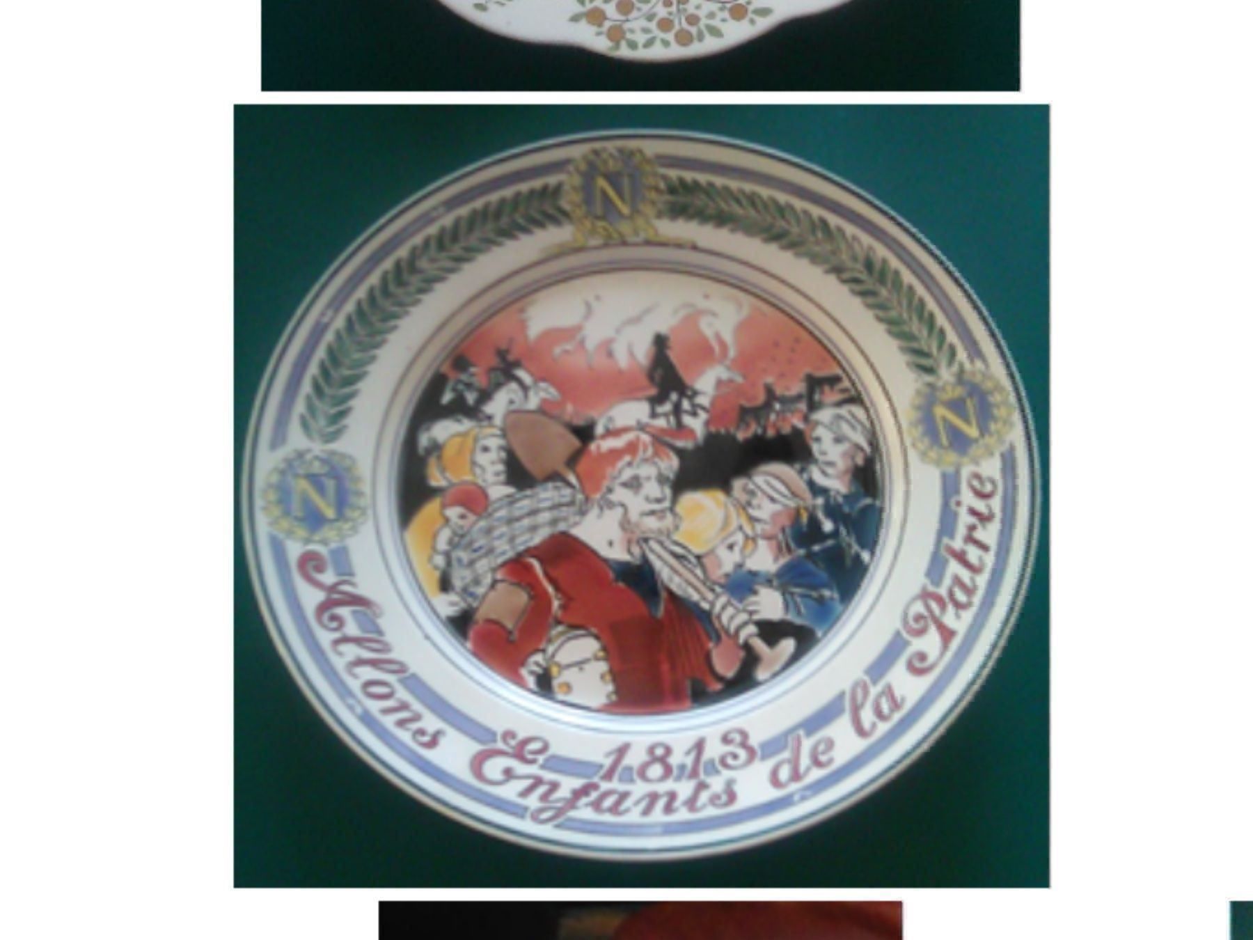 Piatti: Assiette Napoléon céramique 1913 – Usato da DUGNY (-Leytron) venduto da Rdeny 1