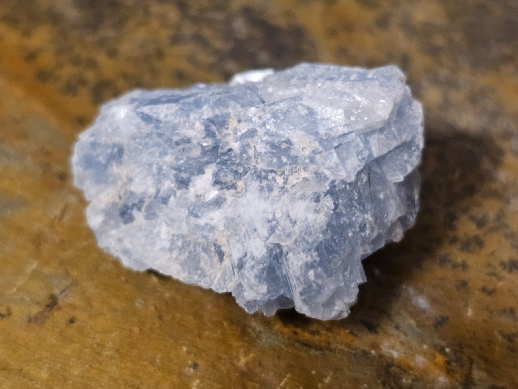 Minerali & Pietre curative: 9gr Calzit Calcith hellblau Heilwasser Kalzit Heilstein – Nuovo (secondo la descrizione) da Riedt b. Erlen venduto da Gottestraene 2