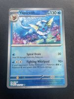 Pokemon Vaporeon Prismatics Evolutions Pokeball 022/131 EN