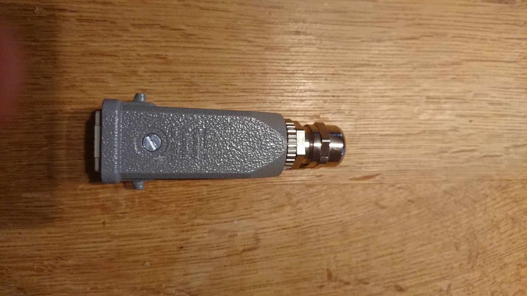 Elektronikbauteile: Harting Kupplungsstecker 4-polig Han 3A-M – Gebraucht aus Rheineck von robse-ponte