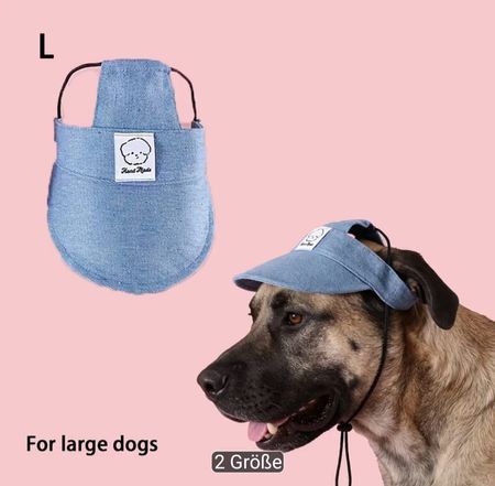 Pet Baseball Cap für grosse Hunde