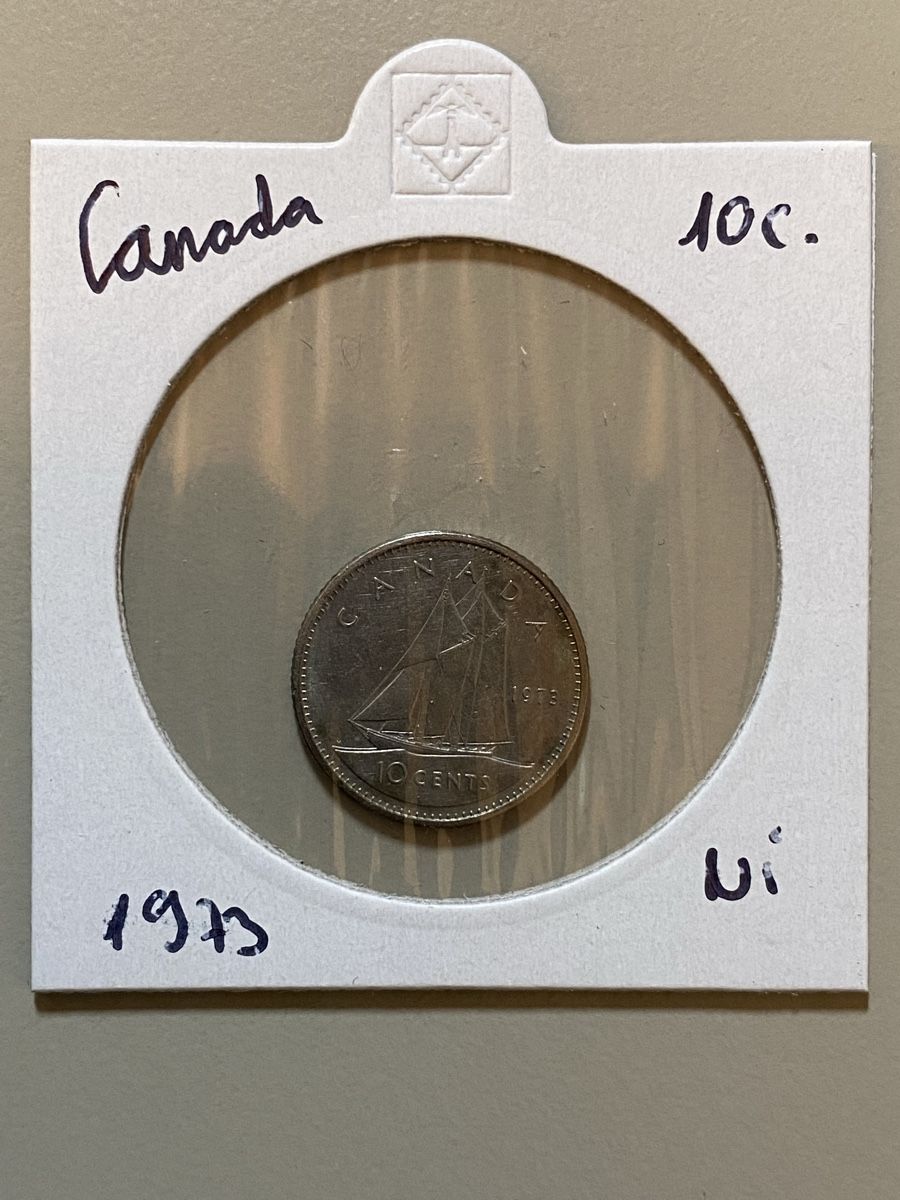 Tutti le monete: Canada - 10 cents - 1973 – Usato da Payerne venduto da Mike1682