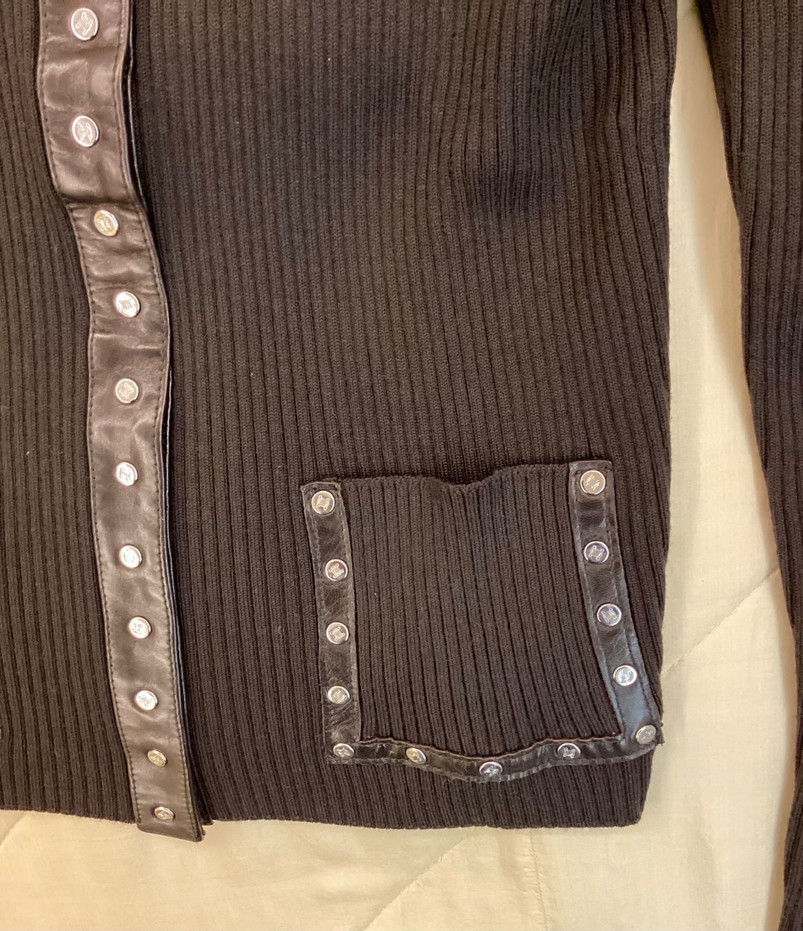 Celine Giacche: Céline elegante Strickjacke Grösse M – Usato da Samedan venduto da sylvierosa 5