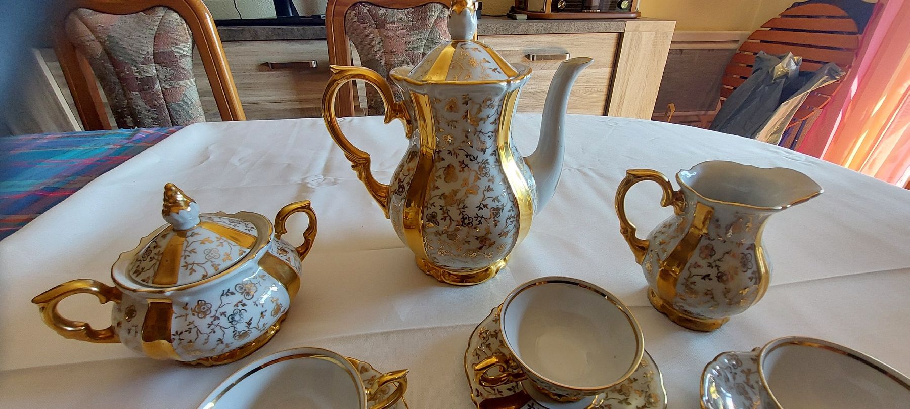Set di piatti: Service à café ancien – Nuovo e nell'imballaggio originale da GENEVE venduto da Filou57 2