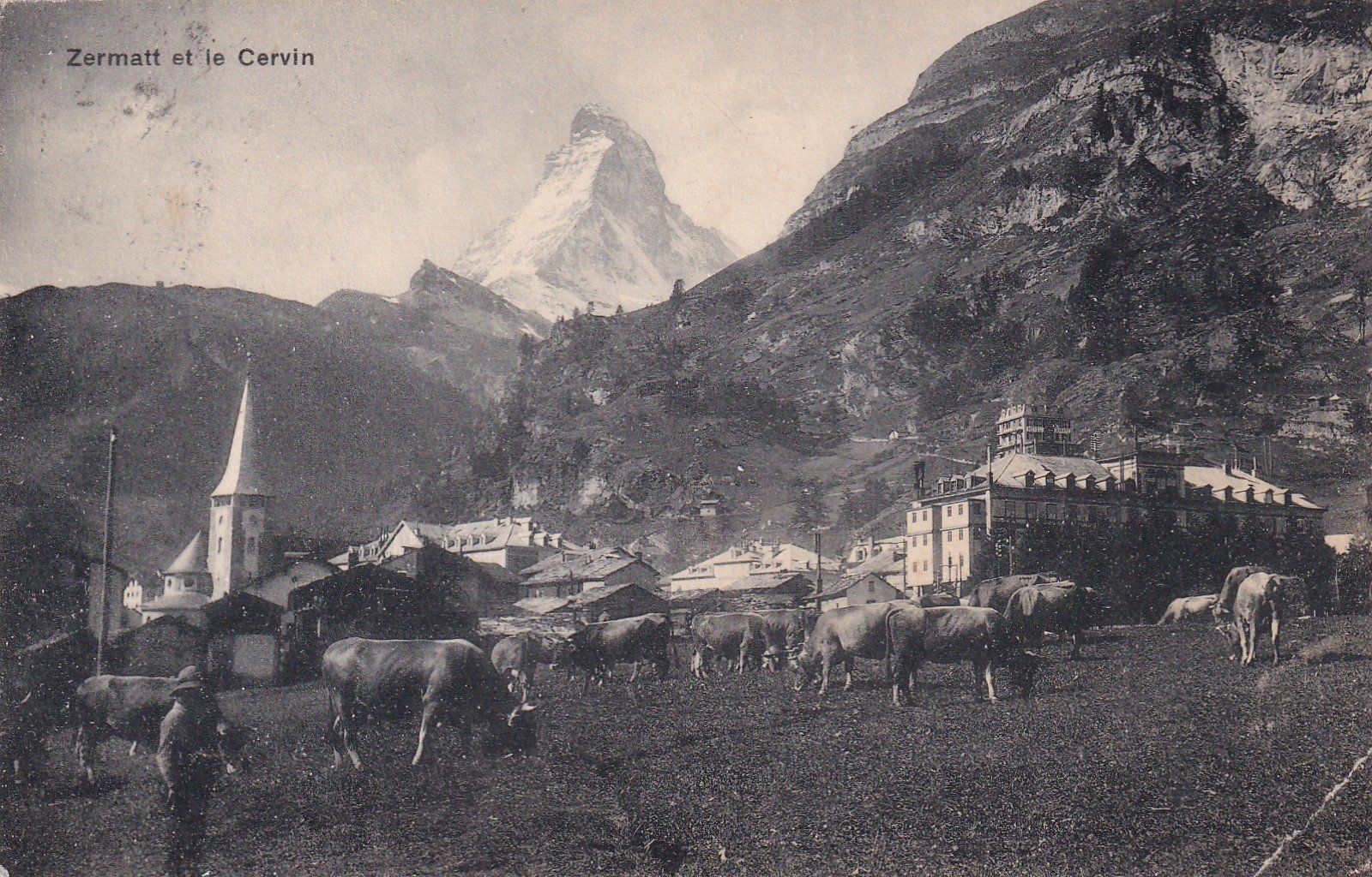 Cartes postales: Zermatt et le Cervin – Défectueux à Cormoret par Pascalll2001