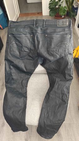 G-Star Raw Arc 3D Slim Jeans, Black, Size 40/32