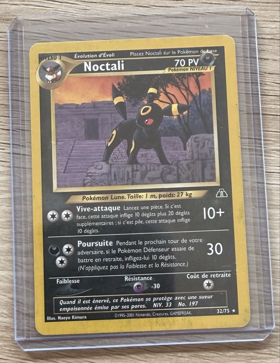 Pokémon Sammelbilder & Trading cards: Pokémon - Noctali 32/75 Rare 2001 – Gebraucht aus Genève von ton_7q7l